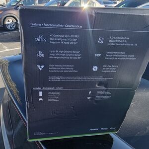 Microsoft Console Box - Black with Green Highlights